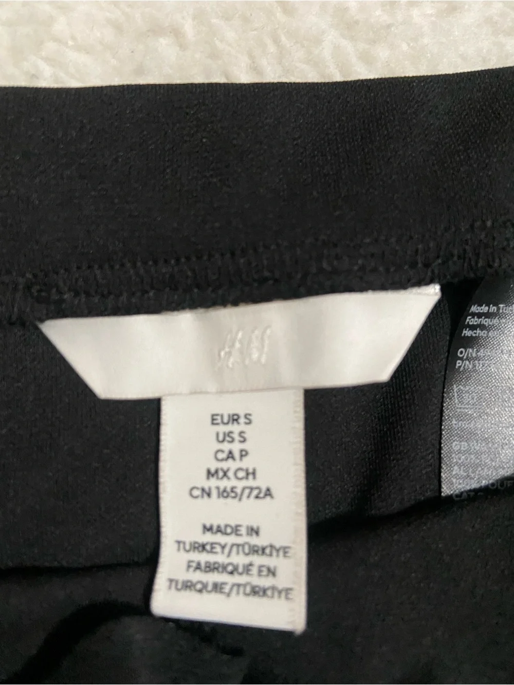 H&M long black